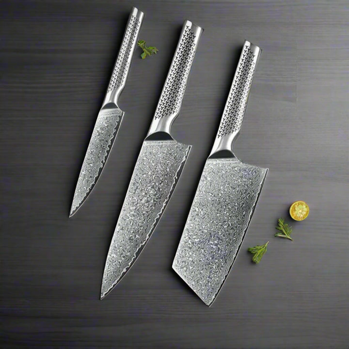 Kuro Forge 1-3 Piece Stainless Steel Knife Set