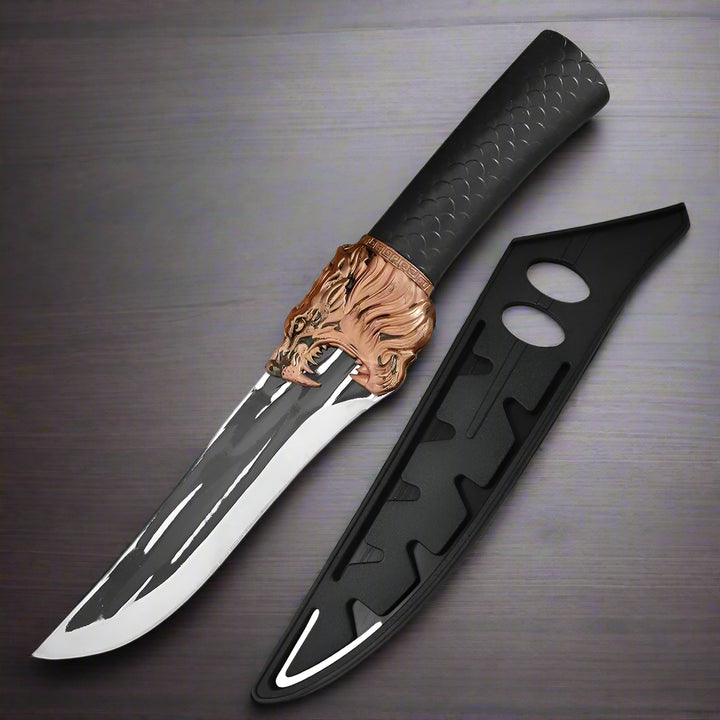 Kuro Forge 5 Inch Lions Edge Butcher Knife With Cover