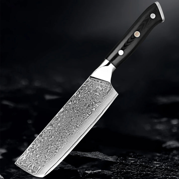 Kuro Forge 7-inch Black Nakiri Knife