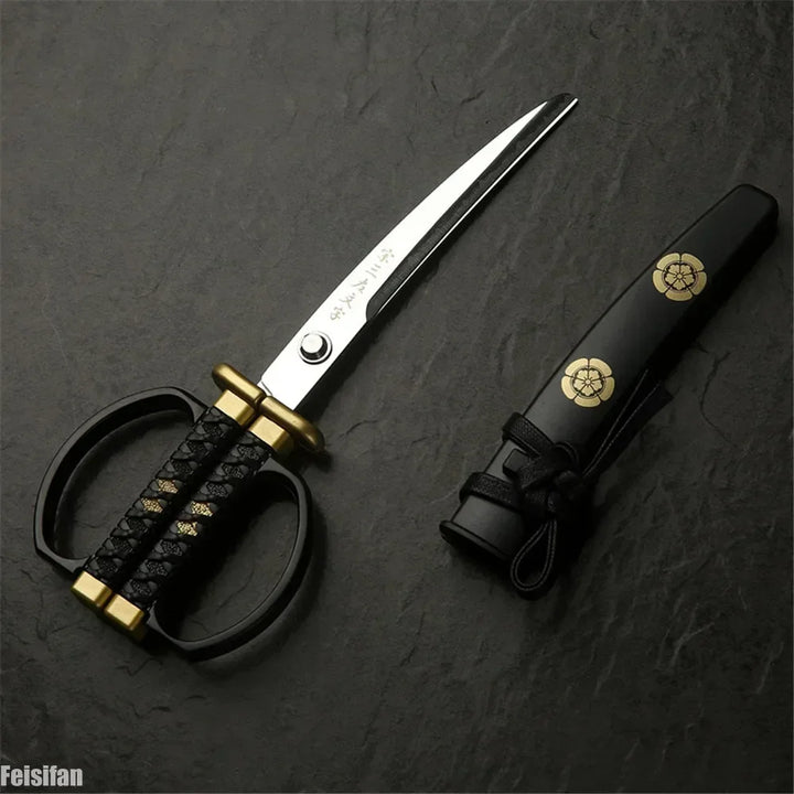 Kuro Forge Handmade Japanese Samurai Scissors
